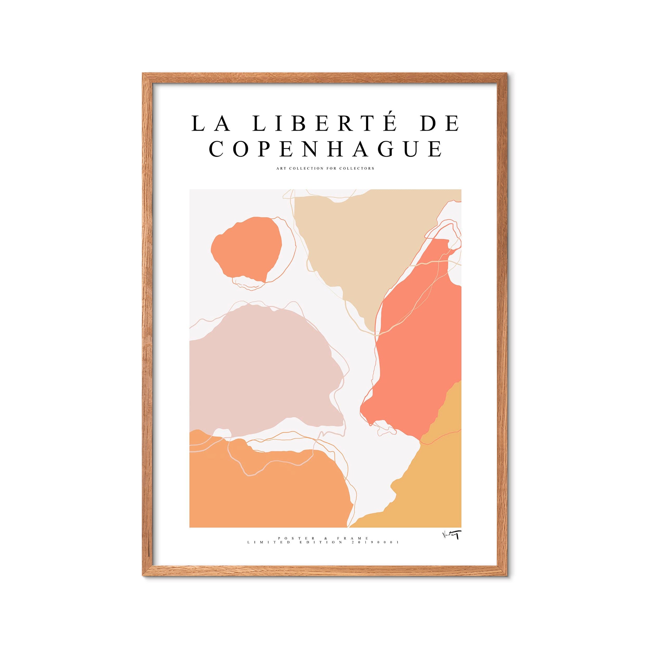 Collection plakat, La liberté de copenhague - 2019 001 - A3